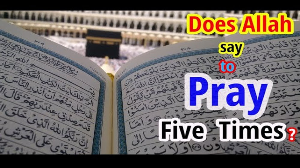 Does Allah say to pray five times?/BALBOA PARK